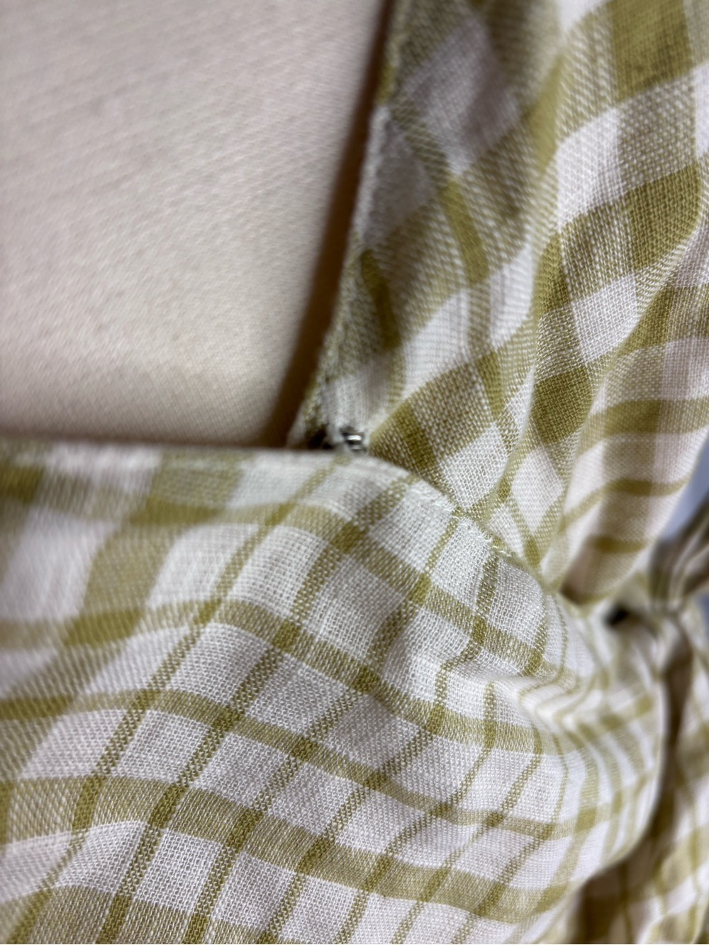 Free People Nodia Check Wraparound Dress - Picture 3 of 7